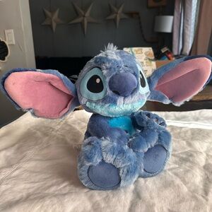 Disney Blue and Pink Stitch Stuffed Animal